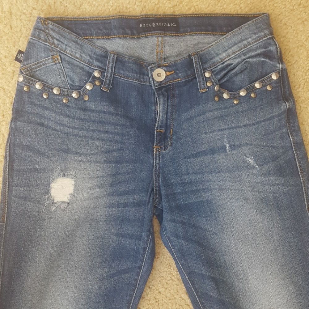 ROCK & REPUBLIC BOYFRIEND JEANS